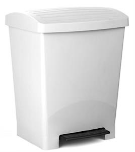 Cubo de Baño Optimist 25L Blanco